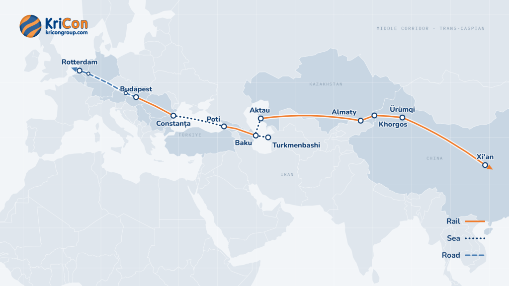 Flexitank & ISO Tank Logistics Across Central Asia